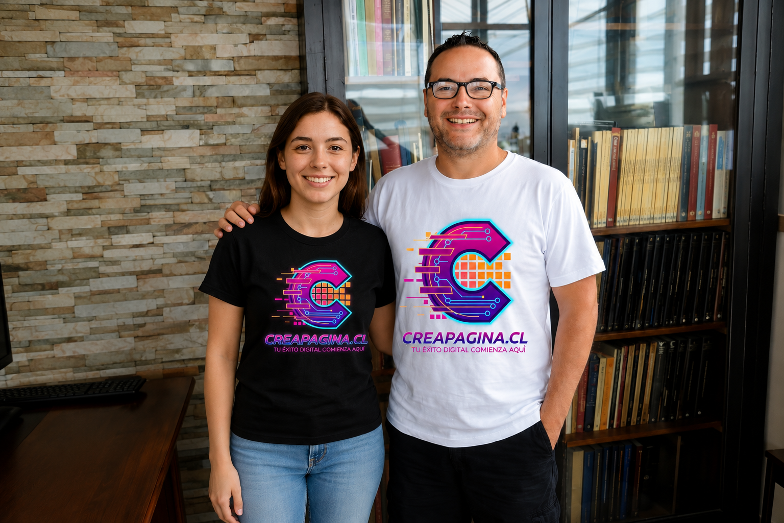 Svonko y Claudia - CreaPagina.cl PC